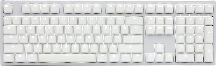 Actual product image Ducky One 2 White Edition (DE, Cable)