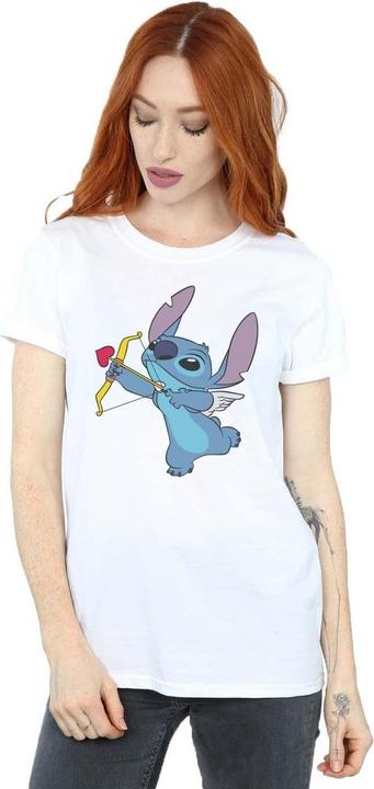 Produktbild Disney Lilo And Stitch Stitch Cupid Valentines TShirt (L)