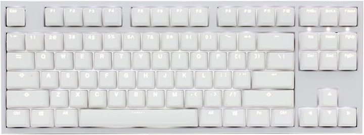 Actual product image Ducky One 2 White Edition (DE, Cable)