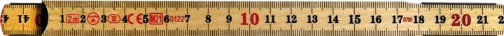Produktbild Rieffel 2m Holzmeter, natur 1002 N (2 m)