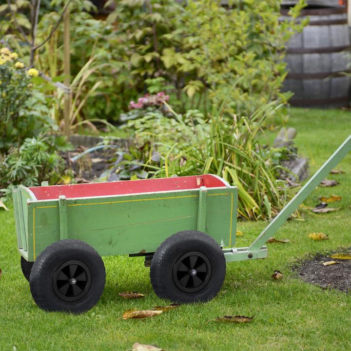 Actual product image Relaxdays wheelbarrow wheel