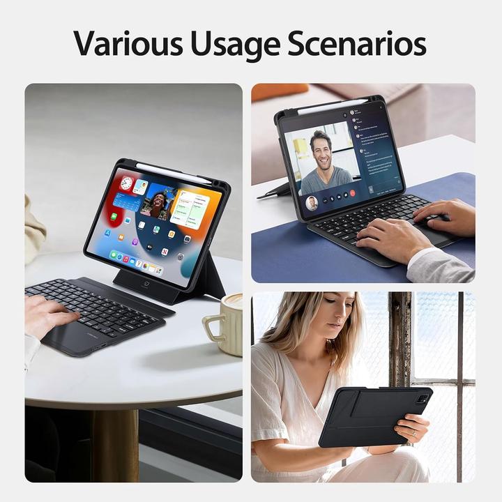 Image du produit Dux Ducis Étui pour clavier de la série DK (US, Apple iPad Air 2020, Apple iPad Pro 11 2020)