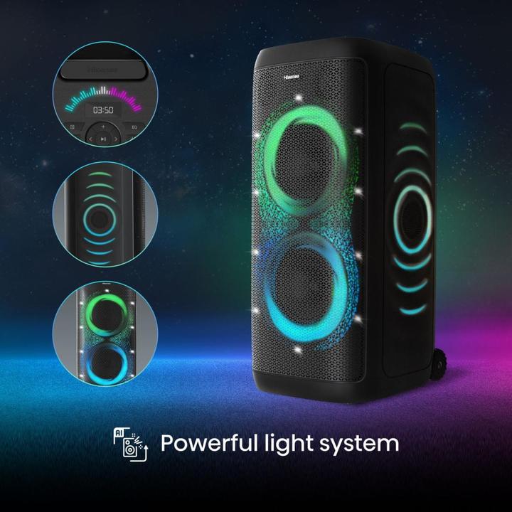 Actual product image Hisense Party Thunder Party Speaker (18 h)