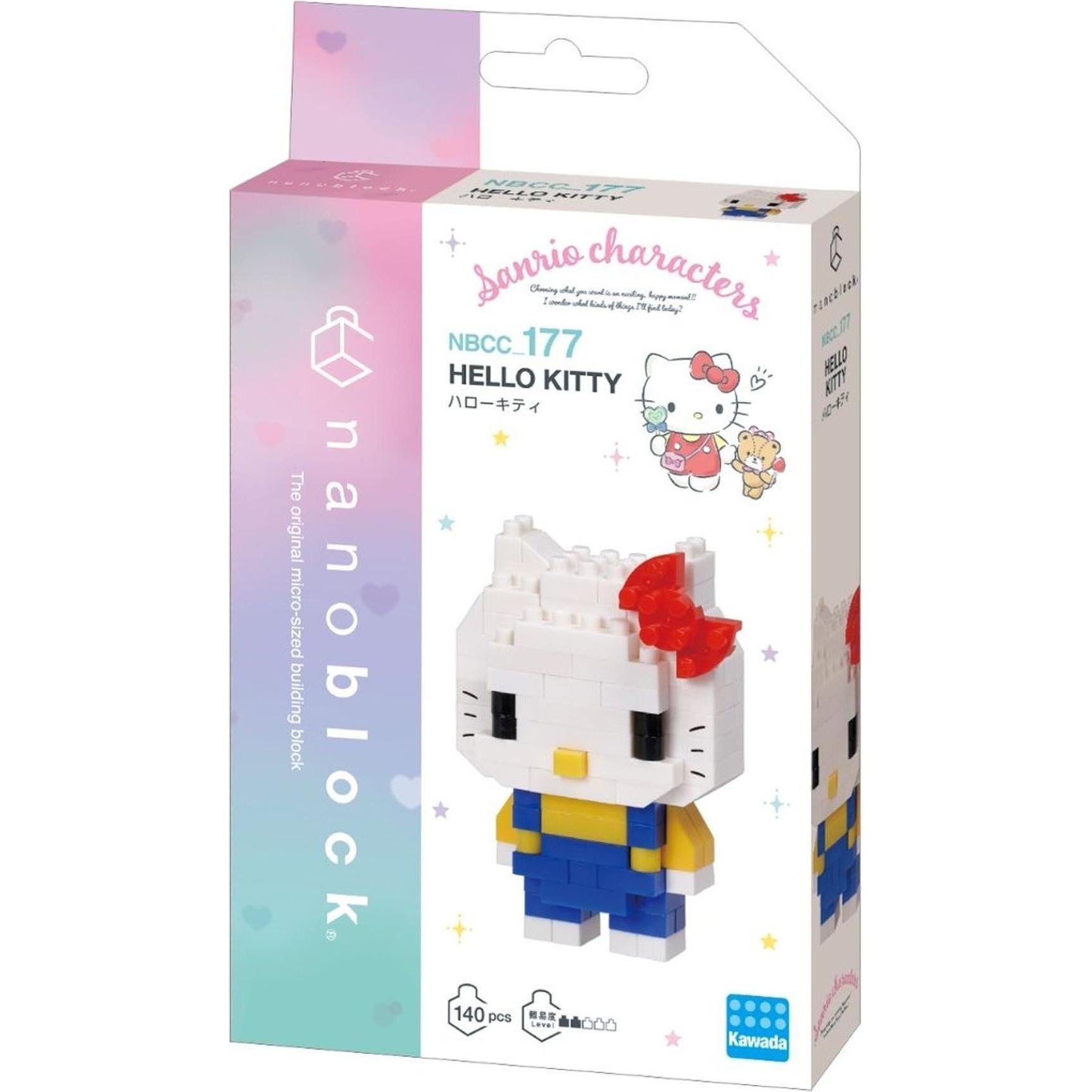 Thumbnail - Nanoblock Hello Kitty - 140 Teile