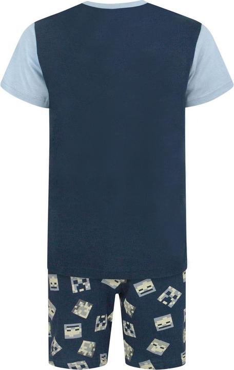 Actual product image Minecraft Boys Undead Short Pyjama Set (128)