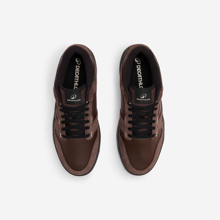 Produktbild Decathlon Fitnessschuhe Sneaker Herren Wildleder - CJ80 braun (47)