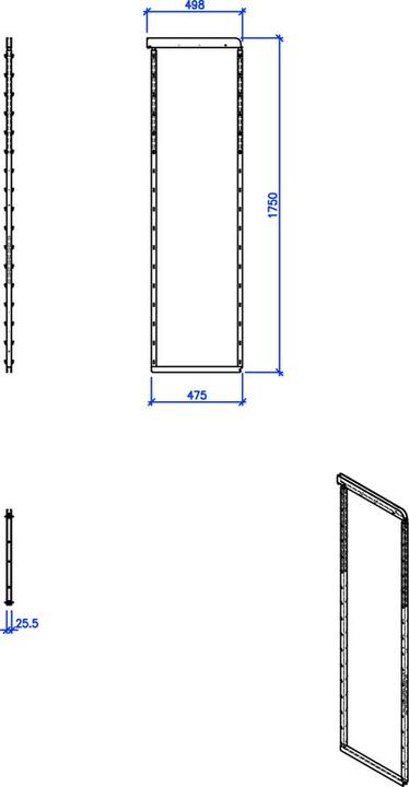 Actual product image Peka Metall Standard larder unit pull-out system