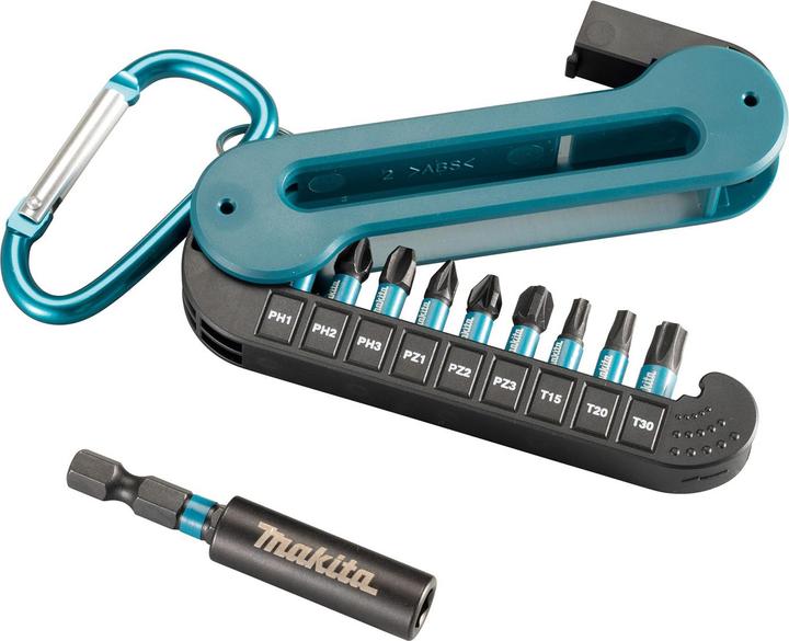 Actual product image Makita Impact Black Bit Set (PH3, PZ2, PZ1, T15, T20, PH1, T30, PH2, PZ3)