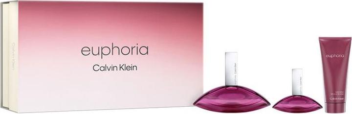 Image du produit Calvin Klein Euphoria Eau De Parfum Spray 100ml Set 3 Pieces (Eau de parfum, 100 ml)