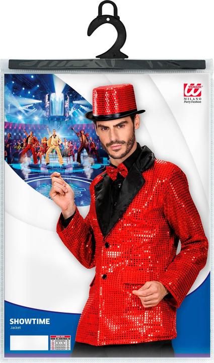 Actual product image Widmann Red Swing sequin jacket (L, M)