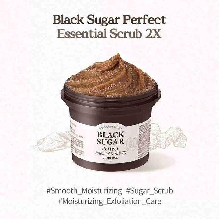 Produktbild Skinfood Black Sugar Perfect Essential Scrub 2X 20g (210 ml)