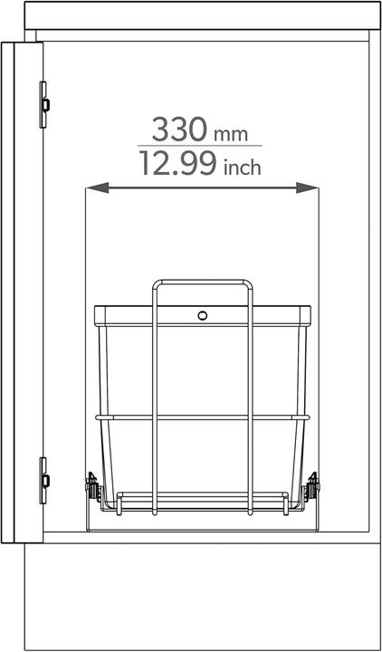Produktbild Lanka Ja Muovi Einbau Mülleimer - LM 64/3 (29 l)
