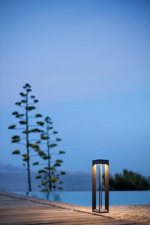 Produktbild Les Jardins Blade Solar-Pollerleuchte Small Modell 500 lumens (500 lm)