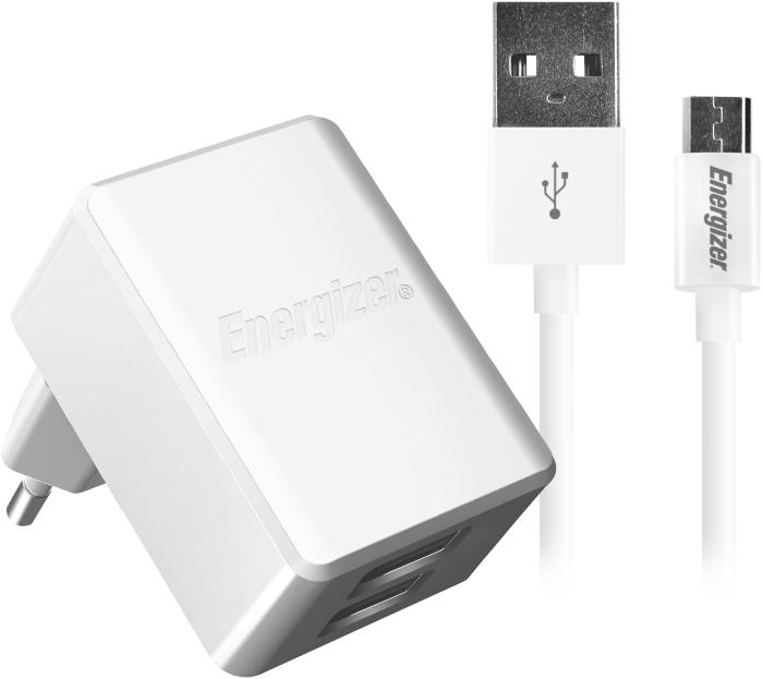 Energizer Ultimate Wall Charger (17 W, 2 Ports)