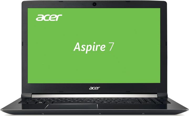 Acer Aspire 7 A715-72G-75A6 (15.60", 256 GB, 16 GB, CH, Intel Core i7-8750H)