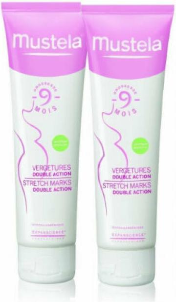 Actual product image Mustela Cream against stretch marks