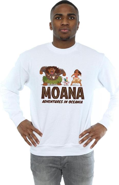 Actual product image Disney Mens Moana Adventures in Oceania Sweatshirt (L)