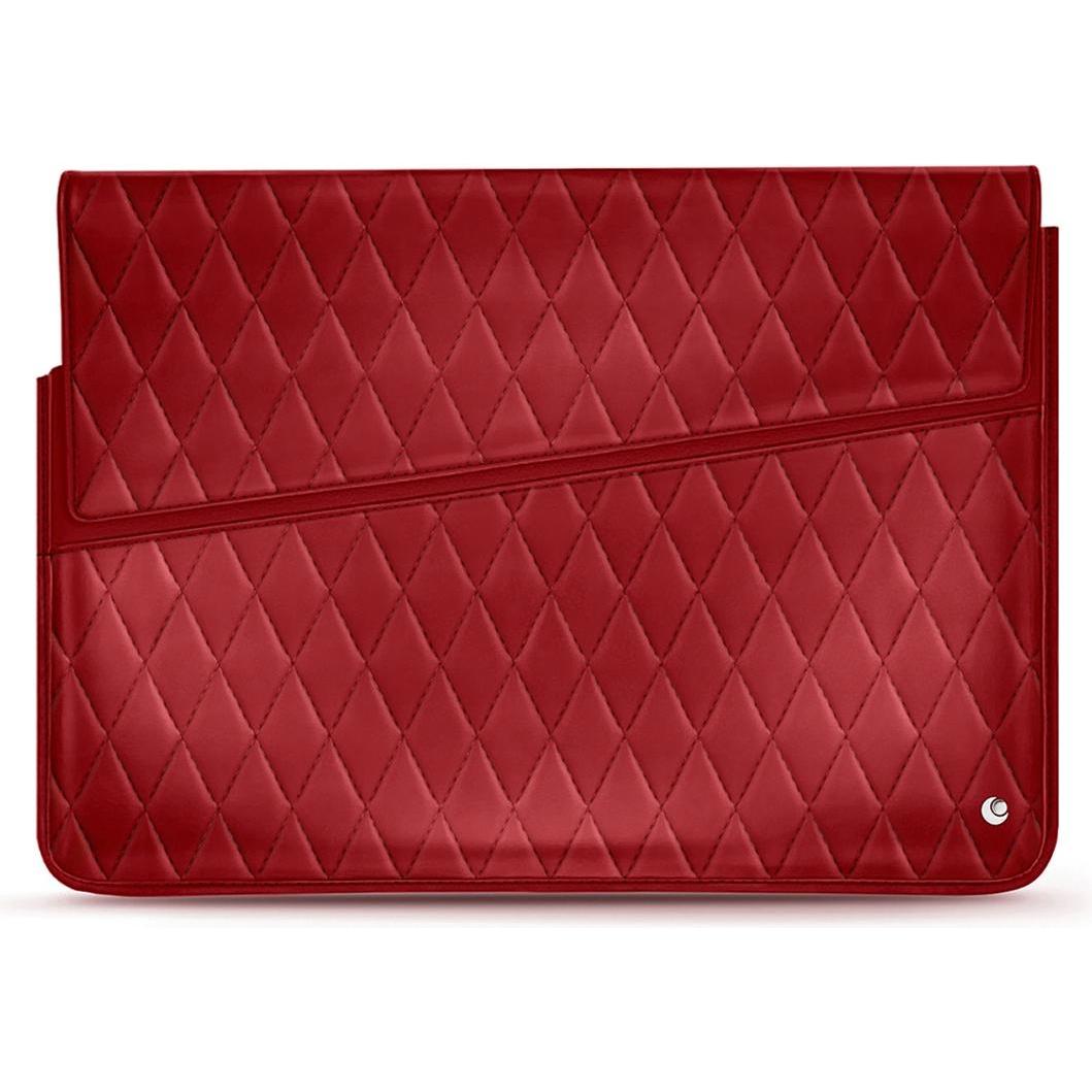 Noreve Lederhülle, Notebooktasche, Rot