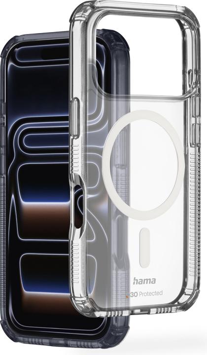 Produktbild Samsonite HAMA Extreme Protect MagCase iPhone 17 Pro Transparent (Apple iPhone 17 Pro)