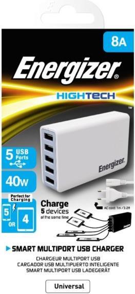Produktbild Energizer Hightech Multi Port (40 W, 8 Ports)