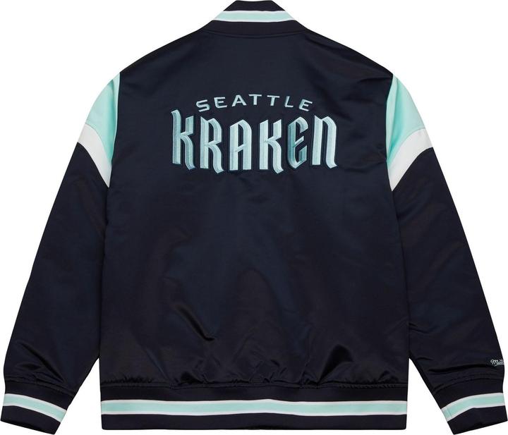 Produktbild Mitchell & Ness M&N Heavyweight Satin Jacke NHL Seattle Kraken - XXL (XXL)