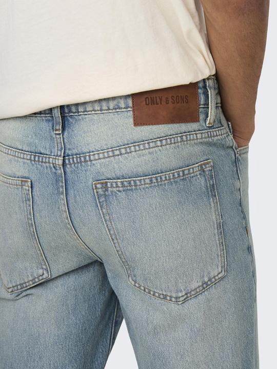 Produktbild Only & Sons ONSEDGE Mid Rise Gerade geschnitten Jeans Normal geschnitten jeans (W34/L32)