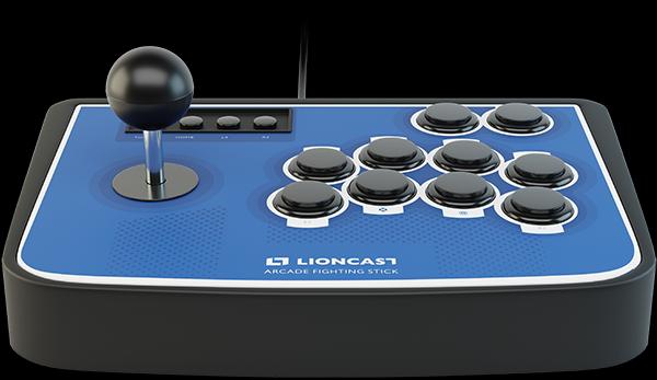 Actual product image Lioncast Arcade Fighting Stick (PS4, Switch, PC)