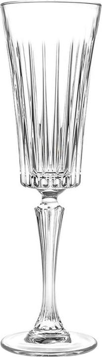 Actual product image Rcr Timeless Champagne Glass Set of 6 (21 cl, 6 Glasses, Champagne glasses)