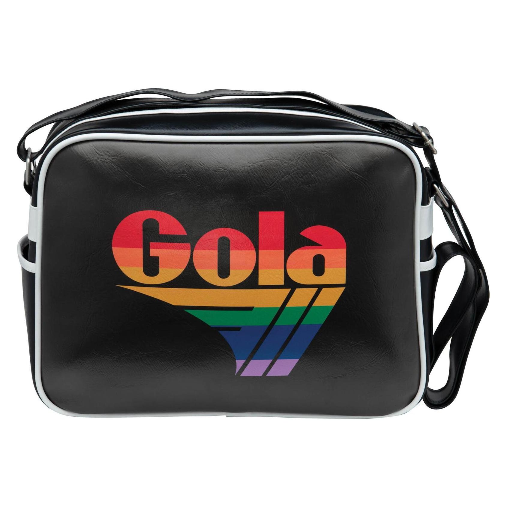 Gola, Unisex, Handtasche, Redford Spectrum, Schwarz, Mehrfarbig