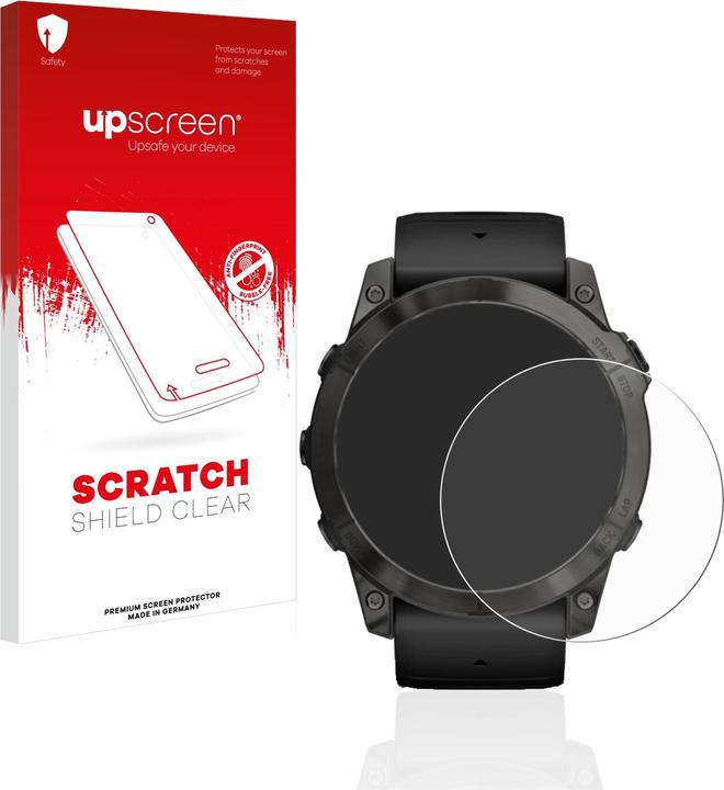 upscreen Scratch Shield Pellicola (Garmin Fenix 7S Pro Solare)