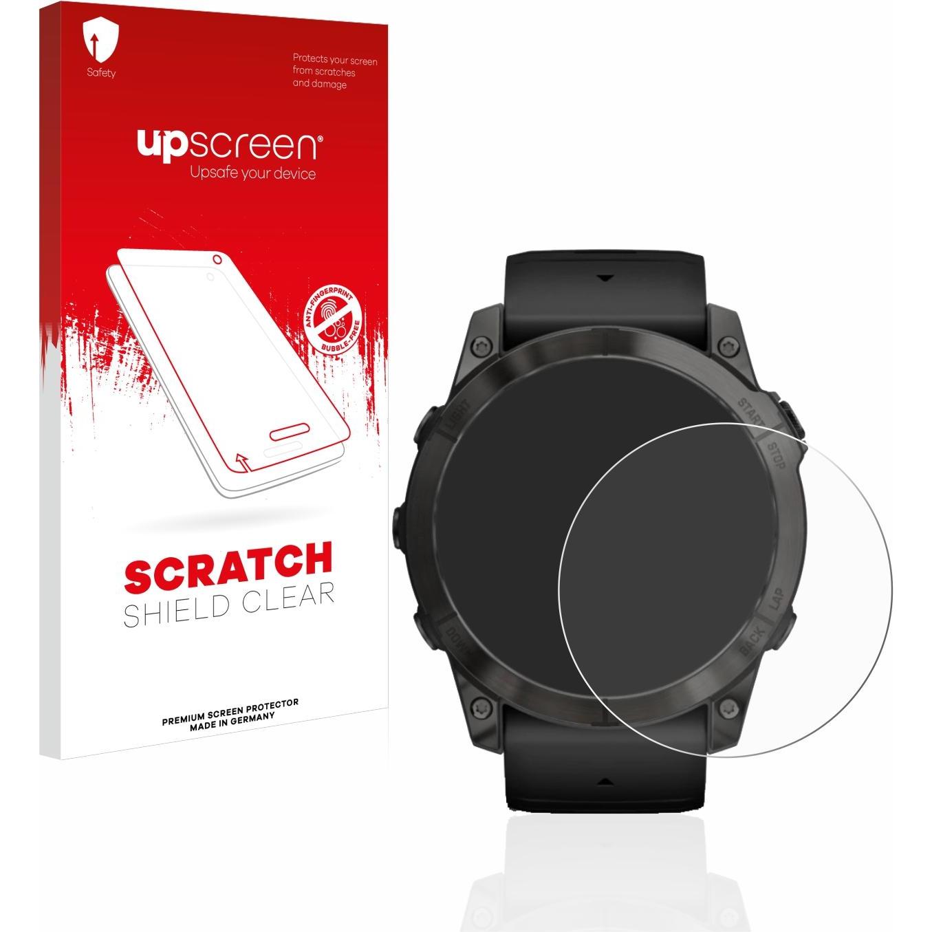 upscreen Scratch Shield Displayschutz, Smartwatch Schutzfolie, Transparent