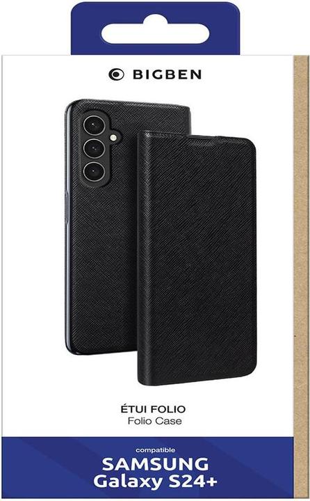 Image du produit Bigben Étui portefeuille pour Samsung Galaxy S24 Plus avec fonction de support et porte-carte (Samsung Galaxy S24+)