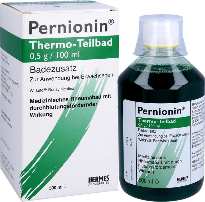 Actual product image Hermès Pernionin thermo partial bath 0.5 g/100 ml, 500 ml solution (500 ml)