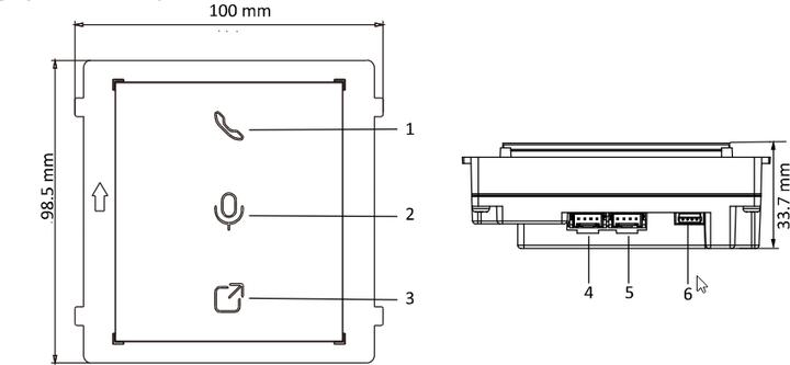 Produktbild Hikvision DS-KD-M
