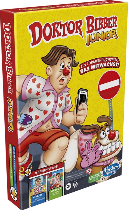Productafbeelding Hasbro Gaming Dokter Bibber Junior (Duits)