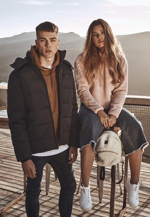 Immagine prodotto Urban Classics Giacca Puffer con cappuccio (5XL)