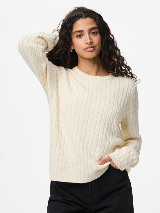Produktbild Pieces Pcfia Ls Cable Knit Noos Bc (XS)