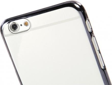 Actual product image Tucano Snap Case Electro for iPhone 6 Plus (5.5) Black Metallic (Apple iPhone 6 Plus)