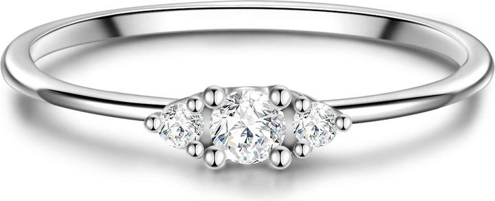 Produktbild Glanzstücke München Damen Sterling Silber Zirkonia silber - 23804 (60, 925 Silber)