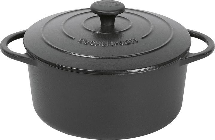 Küchenprofi Provence (24 cm, Casserole + Stewpot, Cast iron)