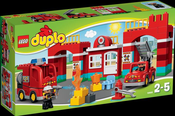 Actual product image LEGO Fire brigade headquarters (10593)