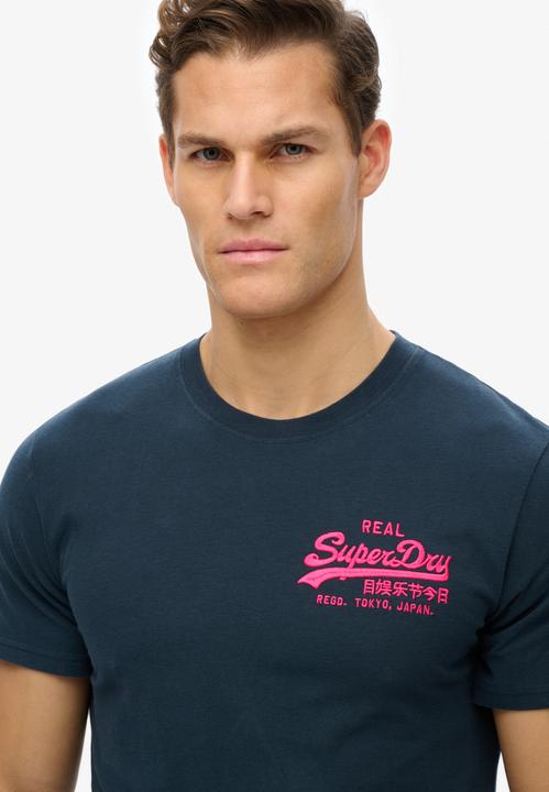 Image du produit Superdry T-shirt décontracté Vintage Logo brodé (L)