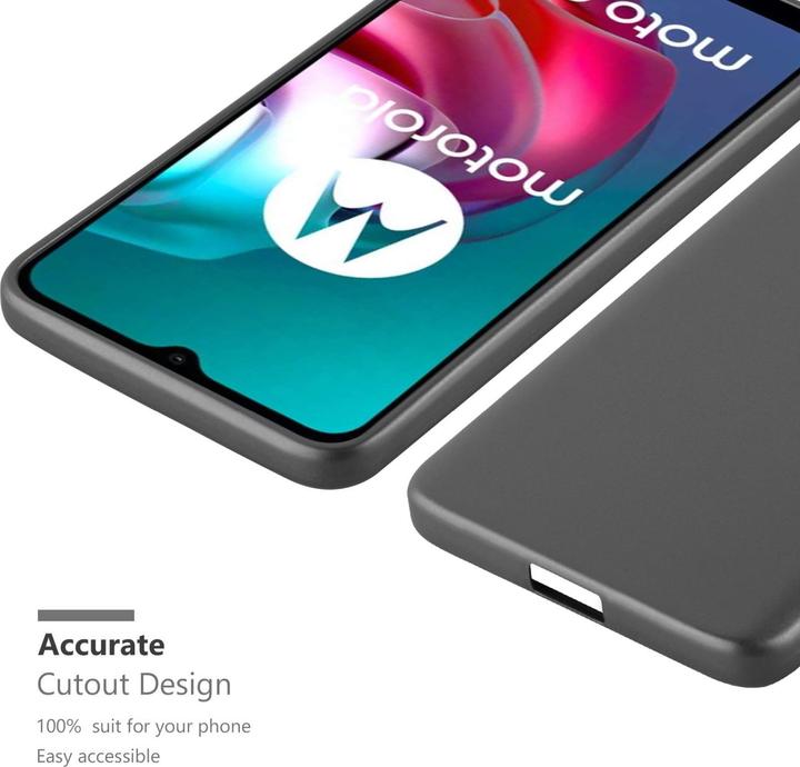 Image du produit Cadorabo TPU Matt Metallic Cover (Motorola Moto G10, Motorola Moto G30)