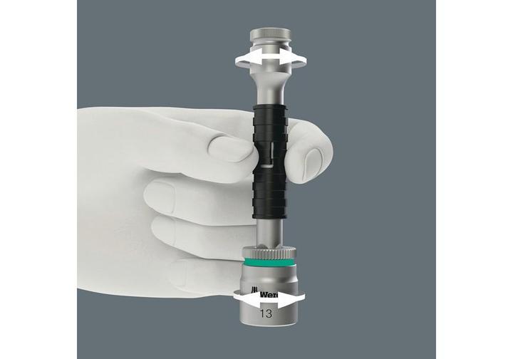 Produktbild Wera 8796 LC Zyklop-Verlängerung flexible-lock (1/2")