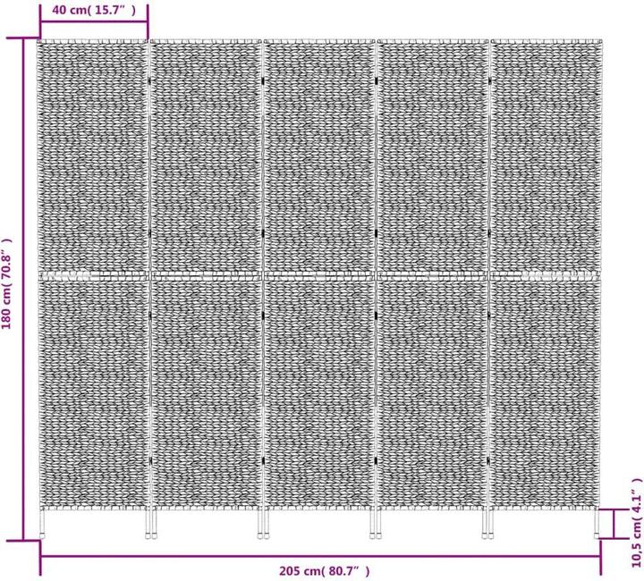 Immagine prodotto vidaXL Paravent