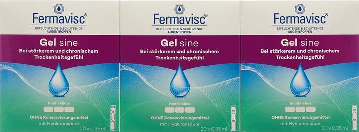 Actual product image OmniVision Gel sine Gtt Opht (0.35 ml, Fermavisc Gel sine Gtt Opht)