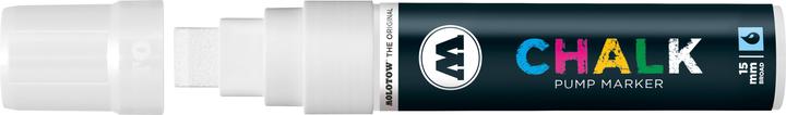 Produktbild Molotow Windowmarker Chalk nachfüllbar 15mm weiss (Weiss, 15 mm, 1 x)