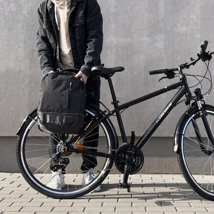 Produktbild Wozinsky Fahrradtasche Doppelrucksack 2in1 (30 l, Gepäckträgertasche)