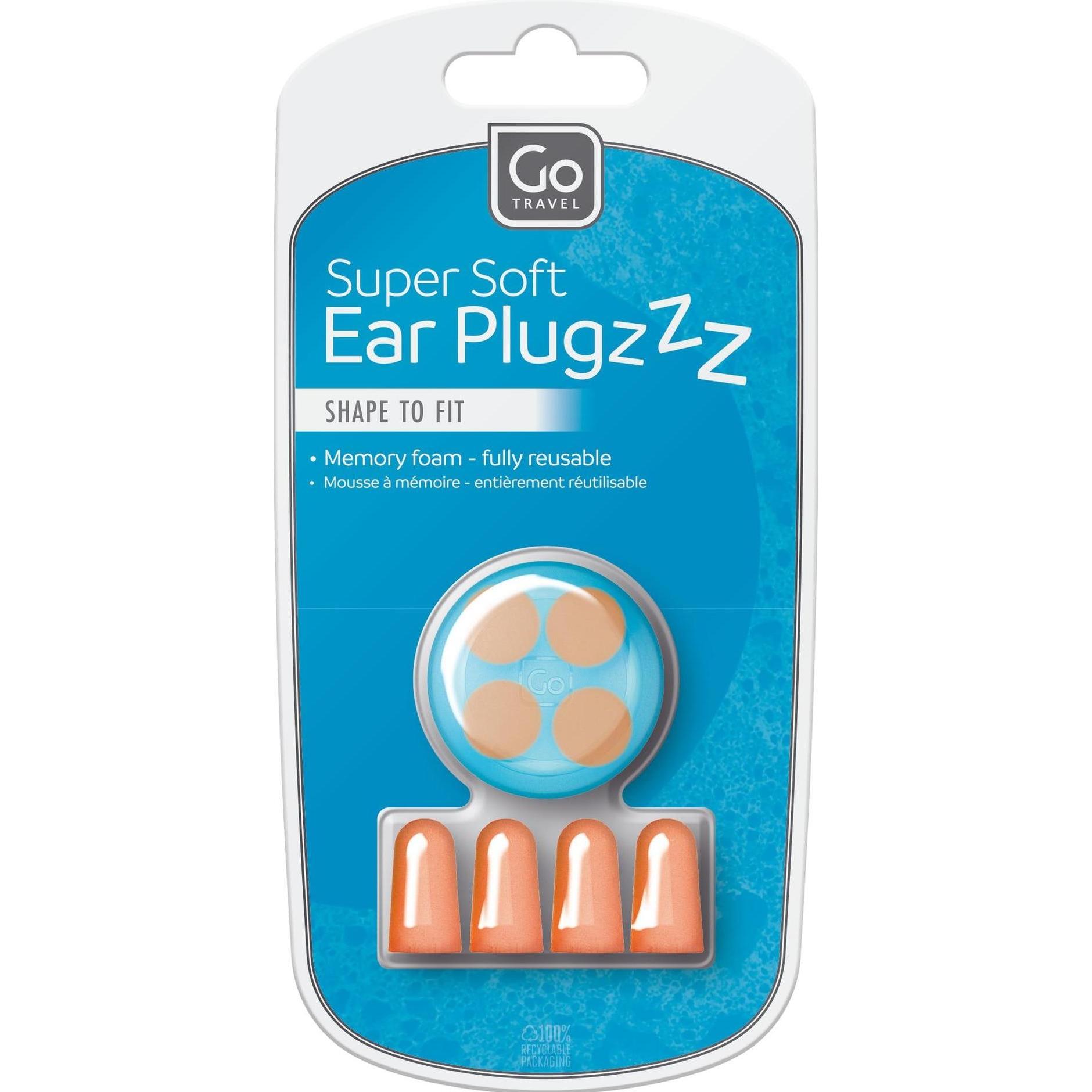 Go Travel, Gehörschutz, Ohrstöpsel Super Soft Ear Plugs (8 x)