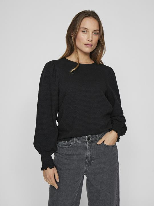 Produktbild Vila Rundhals Oberteil mit langen Ärmeln (S)